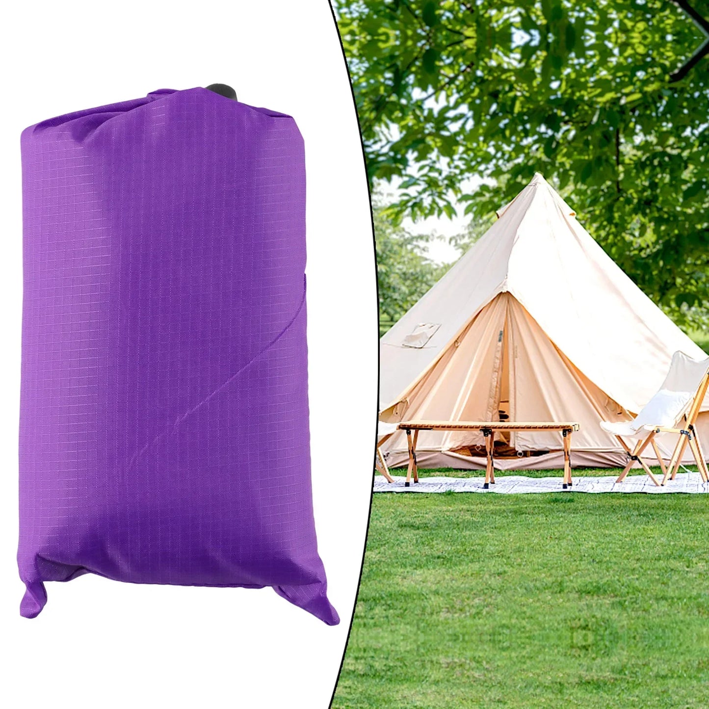 Waterproof Camping Tarp Rain & Sun Shade Hammock Shelter