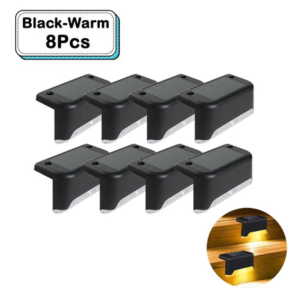 Solar LED Garden Lights – Waterproof IP65 Step & Deck Lights