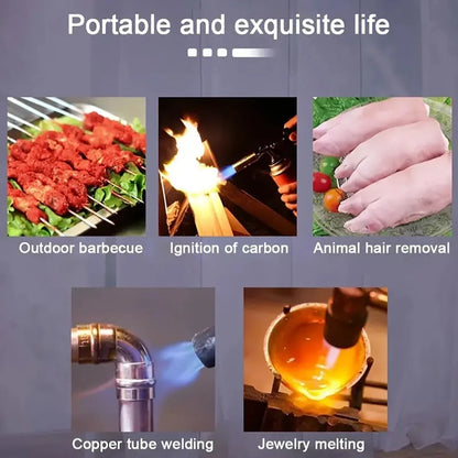 Camping Gas Torch Butane Burner & Flame Gun