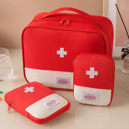 First Aid Kit Bag | Large Portable Medical Storage Pouch