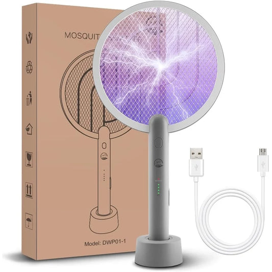 4000V USB Electric Fly Swatter Bug Zapper