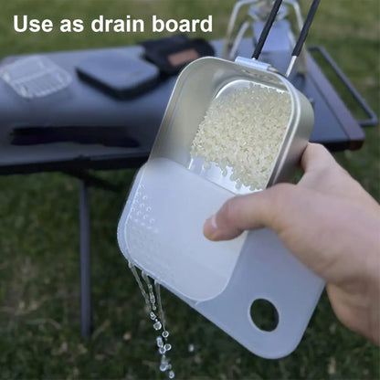 Camping Mini Cutting Board | Non-Slip Outdoor Chopping Board