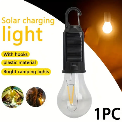 Solar USB Party & Camping Lights with Hooks