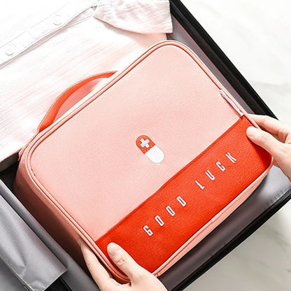 Portable Multifunctional First Aid Kit Bag | Hiking & Travel Medical Organizer