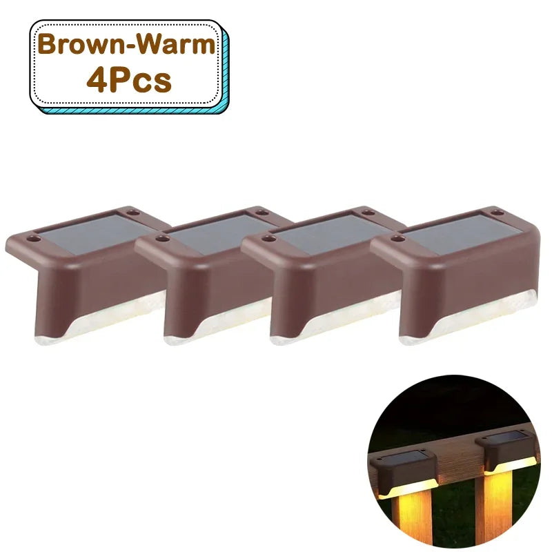 Solar LED Garden Lights – Waterproof IP65 Step & Deck Lights