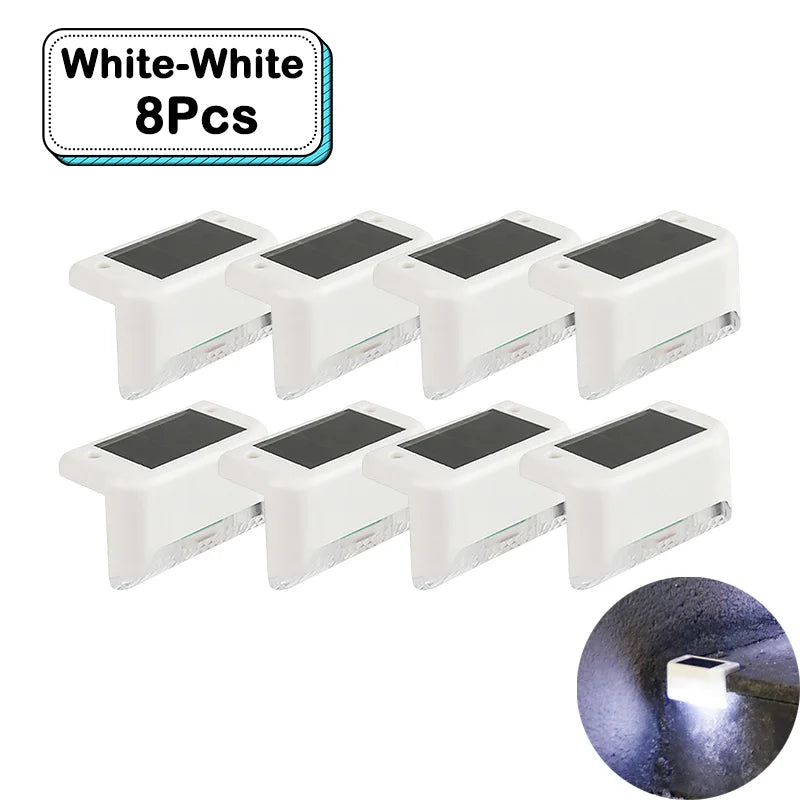 Solar LED Garden Lights – Waterproof IP65 Step & Deck Lights