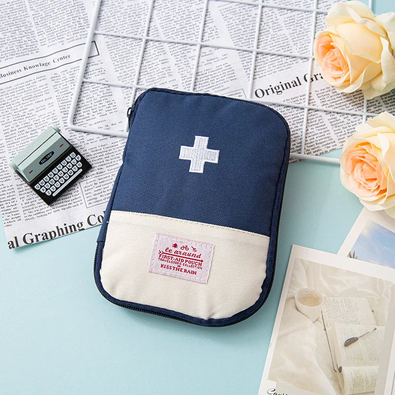 Travel Camping Portable First Aid Kit | Mini Emergency Medicine Bag – Vibmory