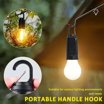 Solar USB Party & Camping Lights with Hooks