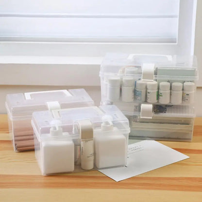 First Aid Medical Kit – Travel & Camping Medicine Storage Box